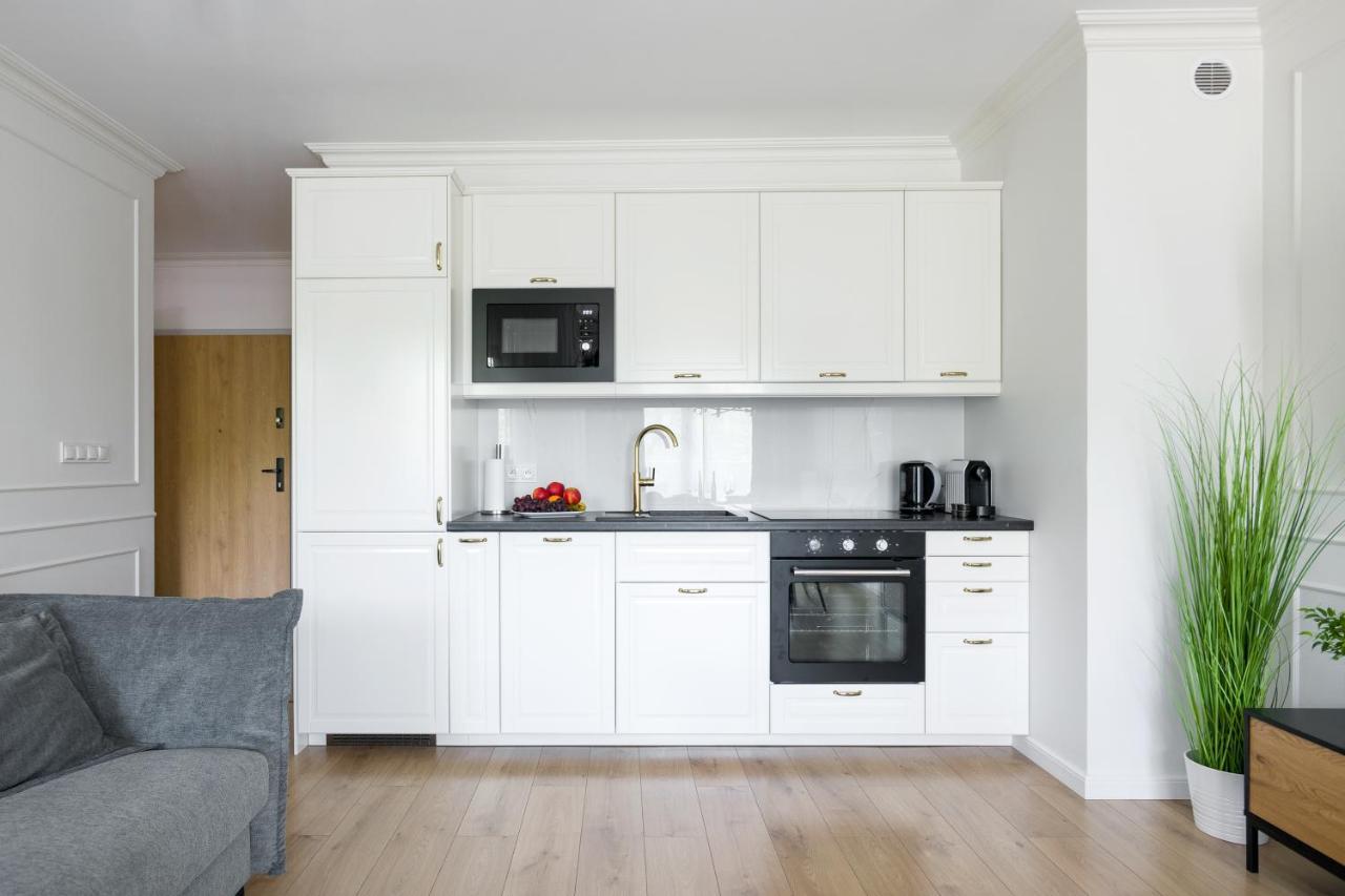 Golden Star Apartment Krakow Bagian luar foto